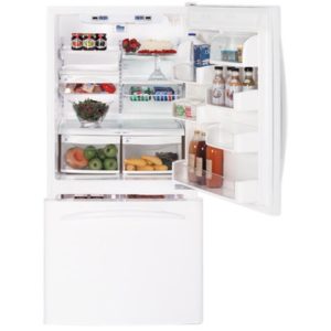 GE Profile ENERGY STAR 22.2 Cu. Ft. Bottom-Freezer Drawer Refrigerator|PDS22MCRWW