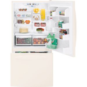 GE Profile ENERGY STAR 22.2 Cu. Ft. Bottom-Freezer Refrigerator|PDS22MBWCC