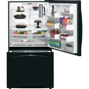 GE Profile ENERGY STAR 25.3 Cu. Ft. Bottom-Freezer Refrigerator|PDSF5NBWBB