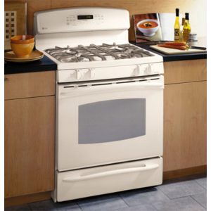 GE Profile Free-Standing Self-Clean Convection Gas Range with Warming Drawer|JGB915CEFCC