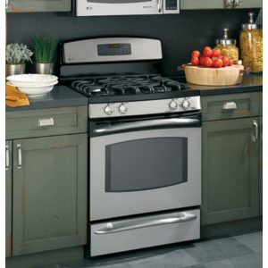 GE Profile Free-Standing Self-Clean Gas Range|JGB900SELSS