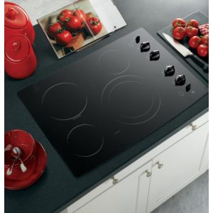 GE Profile Series 30 Built-In Electric Cooktop|PP912BMBB