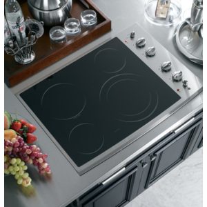 GE Profile Series 30 Built-In Electric Cooktop|PP912SMSS