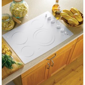 GE Profile Series 30 Built-In Electric Cooktop|PP912TMWW