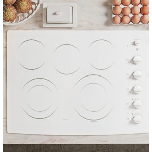 GE Profile Series 30 Built-In Electric Cooktop|PP944TTWW