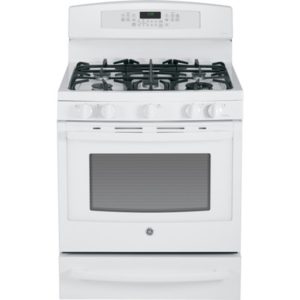 GE Profile Series 30 Dual-Fuel Free-Standing Range with Warming Drawer|P2B940DEFWW