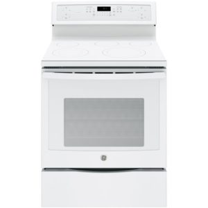 GE Profile Series 30 Free-Standing Electric Convection Range|PB911TJWW