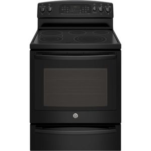 GE Profile Series 30 Free-Standing Electric Convection Range with Warming Drawer|PB930DHBB