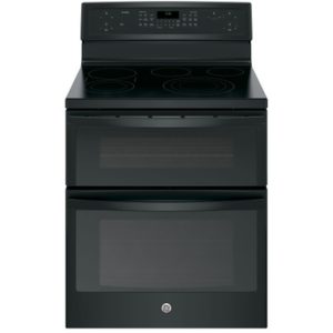 GE Profile Series 30 Free-Standing Electric Double Oven Convection Range|PB960DJBB