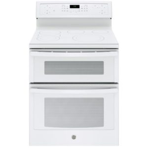 GE Profile Series 30 Free-Standing Electric Double Oven Convection Range|PB960TJWW