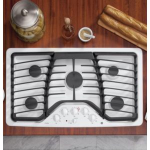 GE Profile Series 36 Built-In Gas Cooktop|PGP976DETWW