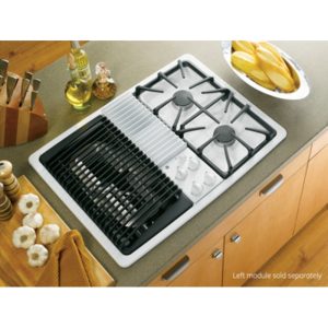 GE Profile Series Built-In Downdraft Gas Modular Cooktop|PGP990DENWW