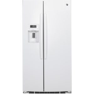 GE Profile Series ENERGY STAR 25.3 Cu. Ft. Side-by-Side Refrigerator|PSE25KGHWW