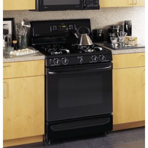 GE Profile Spectra 30 Free-Standing Gas Range with Warming Drawer|JGBP85BEBBB