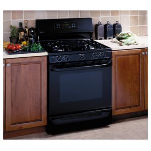 GE Profile Spectra 30 Free-Standing Gas Range with Warming Drawer|JGBP86BEBBB