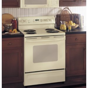 GE Profile Spectra 30 Free-Standing QuickClean Electric Range|JBP48ABAA
