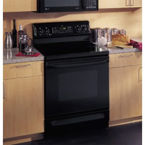 GE Profile Spectra 30 Free-Standing QuickClean Electric Range|JBP79BBBB