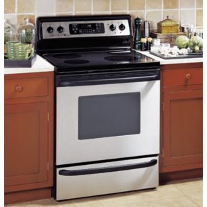 GE Profile Spectra 30 Free-Standing QuickClean Electric Range|JBP79SDSS