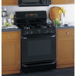 GE Profile Spectra 30 Free-Standing Self Clean Convection Gas Range with Warming Drawer|JGB910BECBB