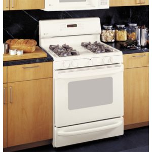 GE Profile Spectra 30 Self Clean Convection Gas Range with Warming Drawer|JGB910CECCC