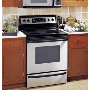 GE Spectra 30 Free-Standing QuickClean Electric Range|JBP78SDSB