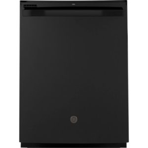 GE Top Control with Plastic Interior Dishwasher with Sanitize Cycle & Dry Boost|GDT605PGMBB