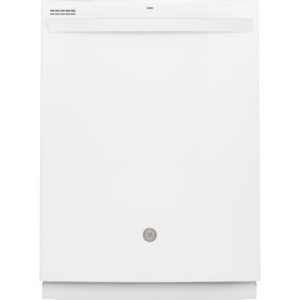 GE Top Control with Plastic Interior Dishwasher with Sanitize Cycle & Dry Boost|GDT630PGMWW