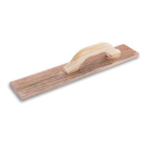 MARSHALLTOWN 14506 Wood Hand Float, 3-1/2 in W, 18 in L, Jarrah Hardwood Blade, Wood Handle