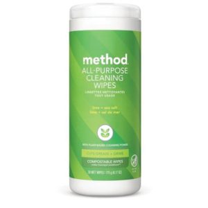 method 18804 All-Purpose Cleaning Wipes, 30 Count, Canister