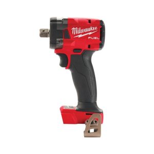 Milwaukee 2855P-20 Compact Impact Wrench With Pin Detent Bare Tool, Tool/Kit: Tool, 250 ft-lb, 0 to 3500 ipm