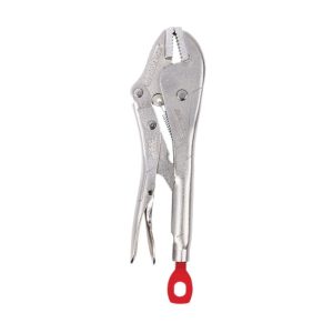 Milwaukee 48-22-3510 Locking Plier, 10 in OAL, Ergonomic Handle, Straight Jaw