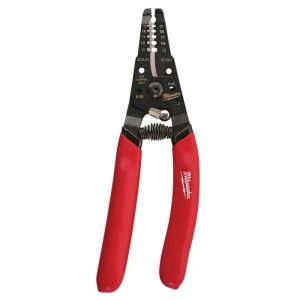 Milwaukee 48-22-6109 Wire Stripper/Cutter, 7.12 in OAL, #6, #8 Cable/Wire, Ergonomic Handle