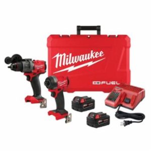 Milwaukee M18 FUEL 3697-22 Combo Kit, 18 V, 2-Tool, 2-Battery