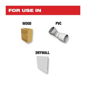 Milwaukee OPEN-LOK 49-25-1111 Wood Blade, Cut-Away, Universal Fit Blade, 1-5/8 in L Blade, 2-1/2 in W Blade