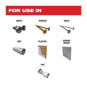 Milwaukee OPEN-LOK 49-25-1505 Multi-Tool Blade, Cut-Away, Universal Fit Blade, 1-1/2 in L Blade, 1-3/8 in W Blade