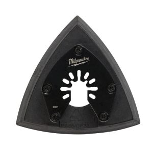 Milwaukee OPEN-LOK 49-25-2001 Triangle Sanding Pad, 3.35 in L, 3-1/2 in W