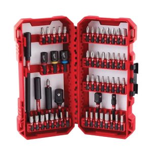 Milwaukee SHOCKWAVE Impact Duty 48-32-4096 Driver Bit Set, 1-1/2 in OAL, 55 -Piece