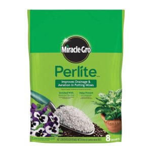 Miracle-Gro 74278430 Perlite, Solid, White to Off-White, 8 qt