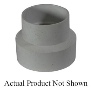 NDS 4P07 Reducing Coupling, 3 in Hub x 4 in Hub, PVC, Red