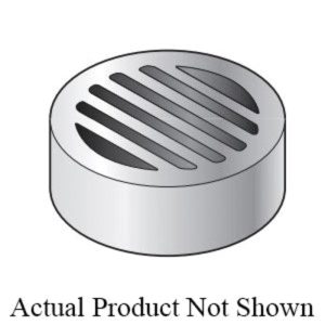 NDS 9P12 Drain Grate, 3 in Nominal, PVC