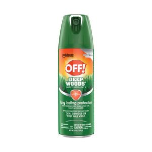 OFF! Deep Woods 1842 Insect Repellent, Aerosol/Compressed Gas, Alcohol, Spray Application, 6 oz, Can