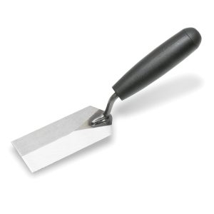 QLT MT45 Margin Trowel, 2 in W Blade, 4-1/2 in L Blade, Plastic Handle