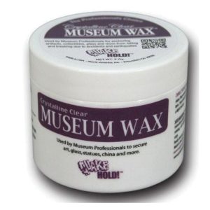 Quake Hold! 66111 Museum Wax, Crystal Clear, 2 oz