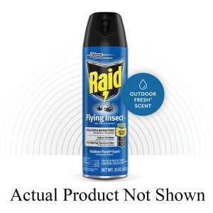 Raid 81666 Flying Insect Killer, Liquid, Indoor/Outdoor, Sprayer Application, 18 oz, Aerosol