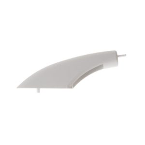 Range oven door handle end cap (white)|WB07K10043