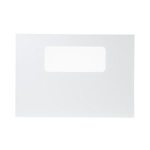Range small glass oven door  white|WB56T10037