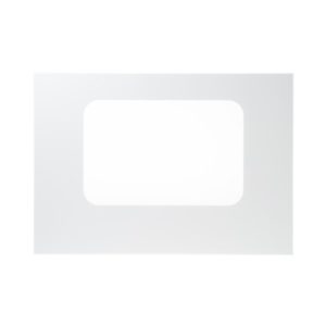 Range White Outer Door Glass|WB56T10145