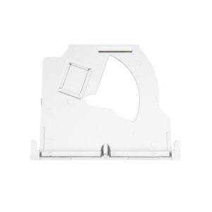 Refrigerator ice bucket cover  crushing housing and dispenser auger plate|WR17X11497