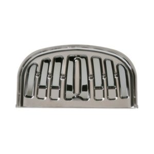 Refrigerator Recessed Stainless Steel Look Grille|WR17X12133