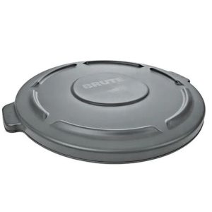 Rubbermaid 261960GRAY Flat Lid, 50.49 cm W, 50.43 cm D, Gray, For Use With: 75 L Trash Can